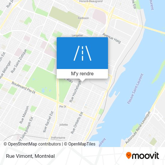 Rue Vimont plan