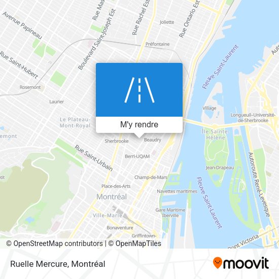 Ruelle Mercure plan