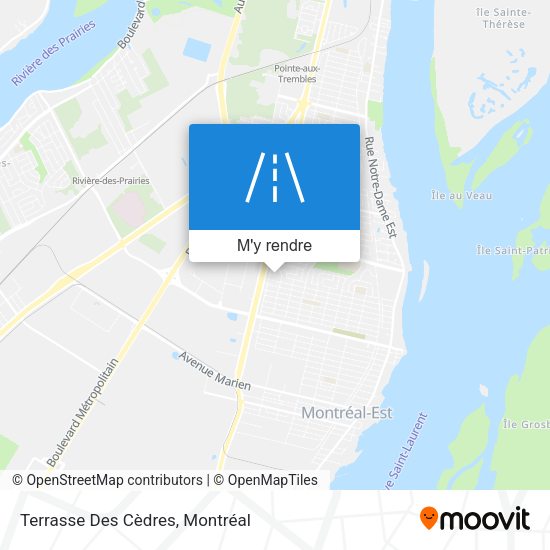 Terrasse Des Cèdres plan