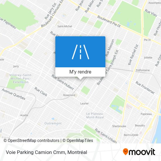 Voie Parking Camion Cmm plan