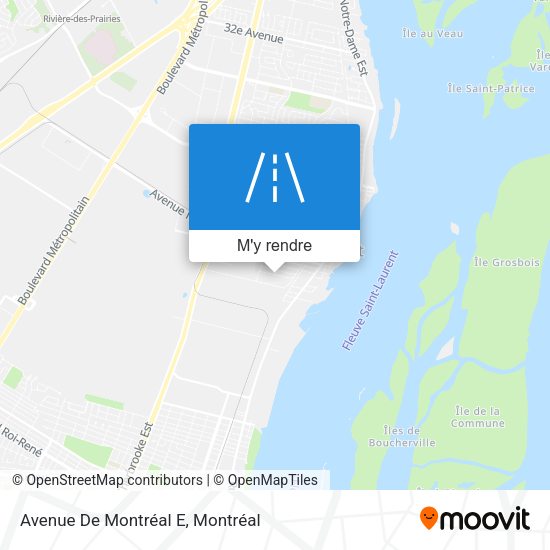 Avenue De Montréal E plan