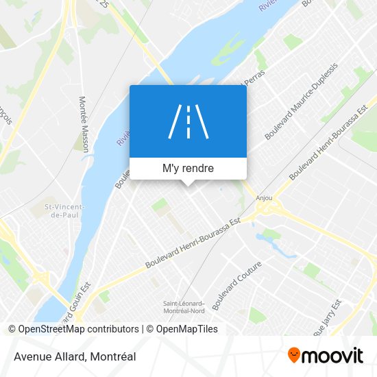 Avenue Allard plan