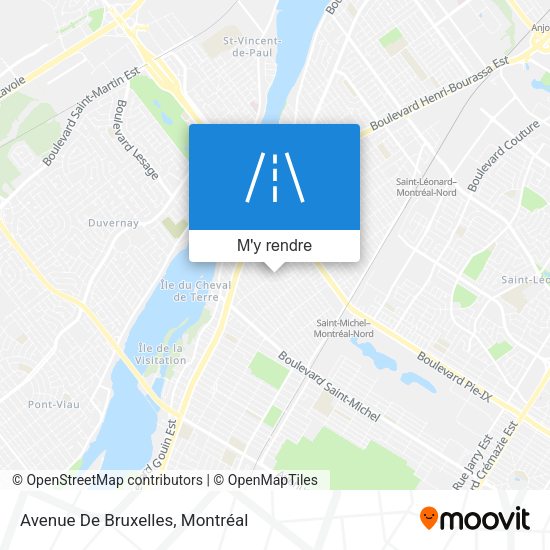 Avenue De Bruxelles plan