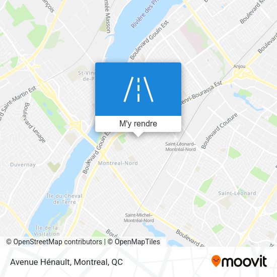 Avenue Hénault plan
