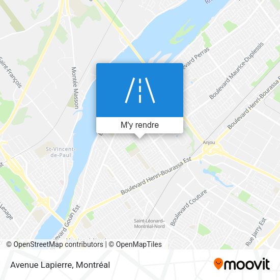Avenue Lapierre plan