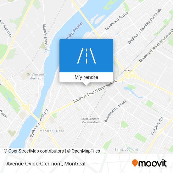 Avenue Ovide-Clermont plan