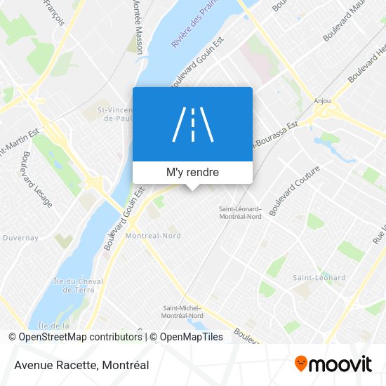 Avenue Racette plan