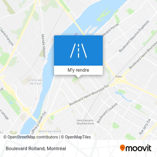 Boulevard Rolland plan