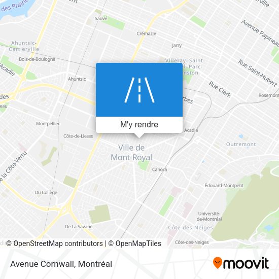 Avenue Cornwall plan