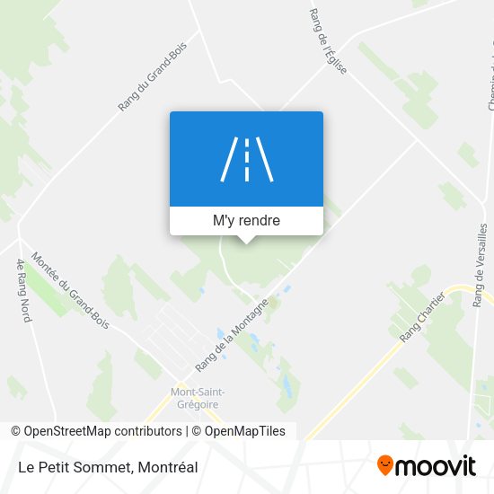 Le Petit Sommet plan