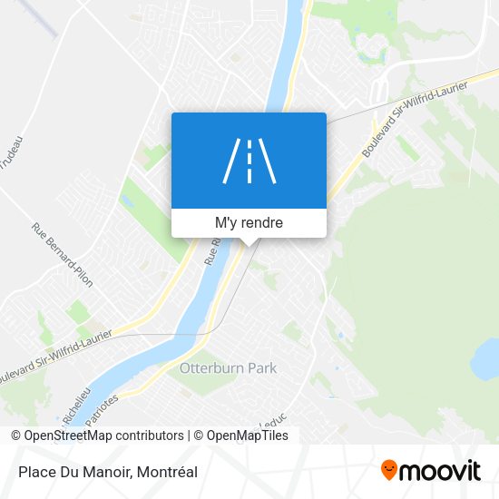Place Du Manoir plan