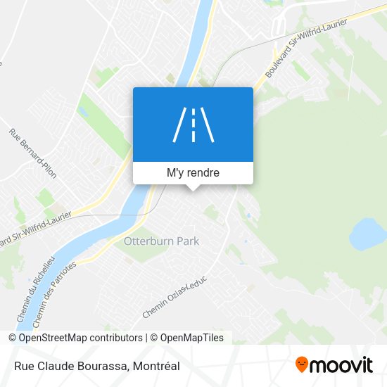 Rue Claude Bourassa plan