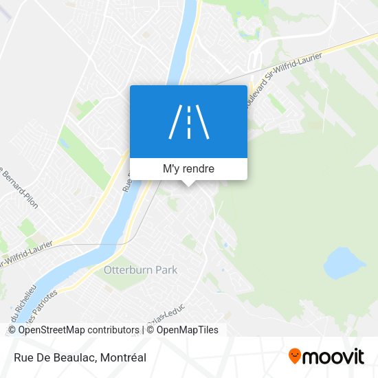 Rue De Beaulac plan
