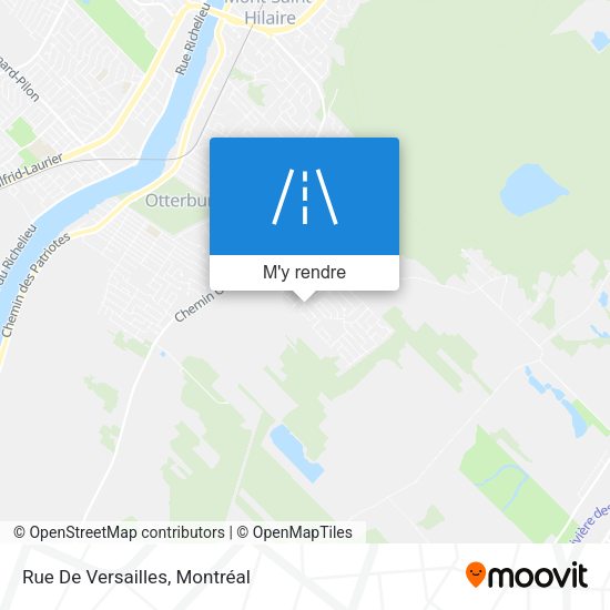 Rue De Versailles plan