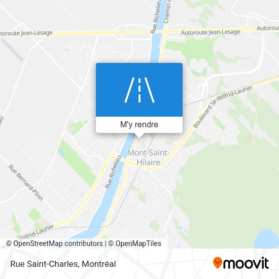 Rue Saint-Charles plan