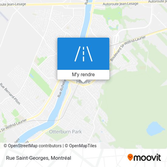 Rue Saint-Georges plan