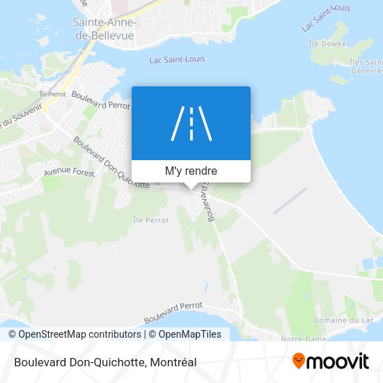 Boulevard Don-Quichotte plan