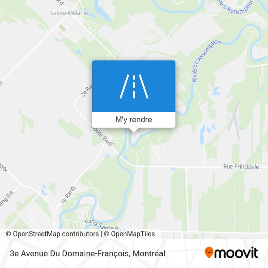 3e Avenue Du Domaine-François plan