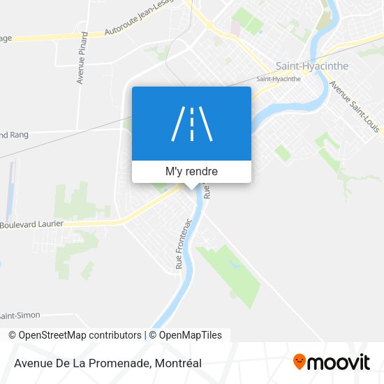 Avenue De La Promenade plan