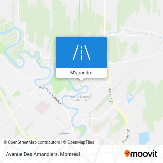 Avenue Des Amandiers plan