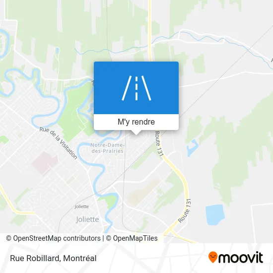 Rue Robillard plan