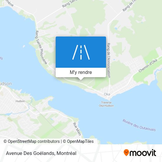 Avenue Des Goélands plan