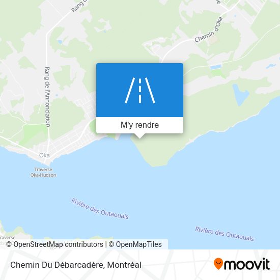Chemin Du Débarcadère plan