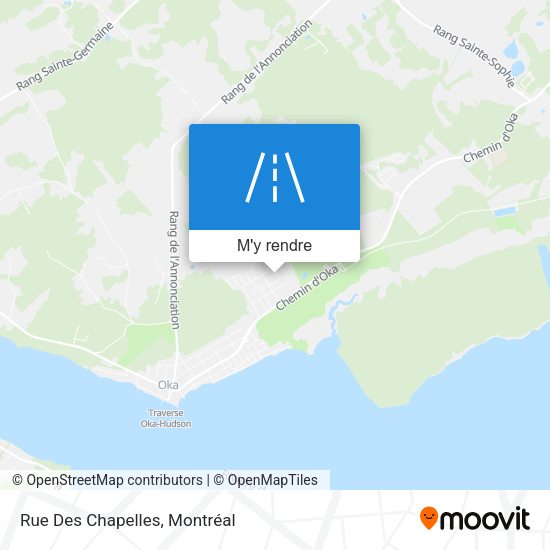 Rue Des Chapelles plan