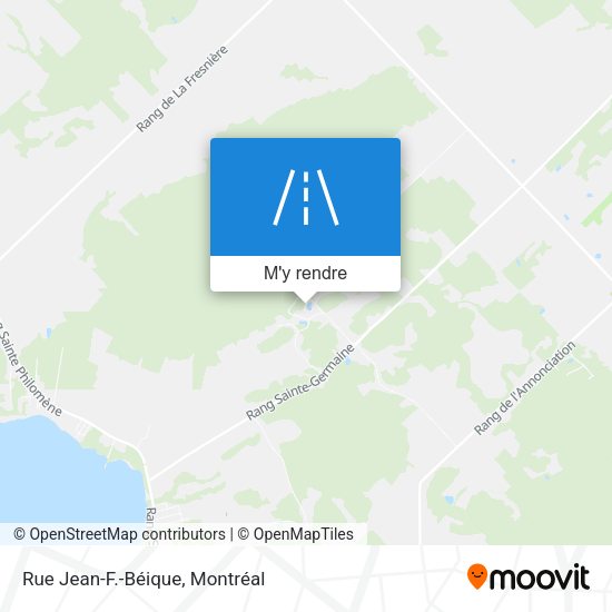 Rue Jean-F.-Béique plan
