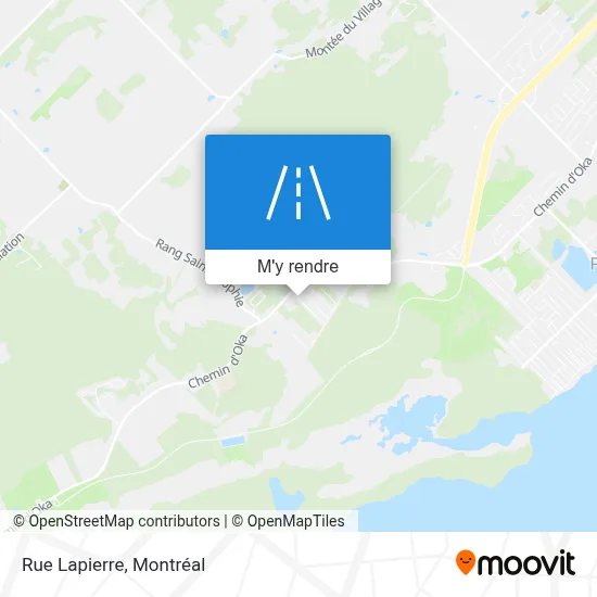 Rue Lapierre plan