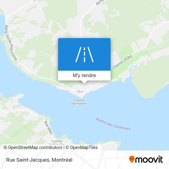 Rue Saint-Jacques plan