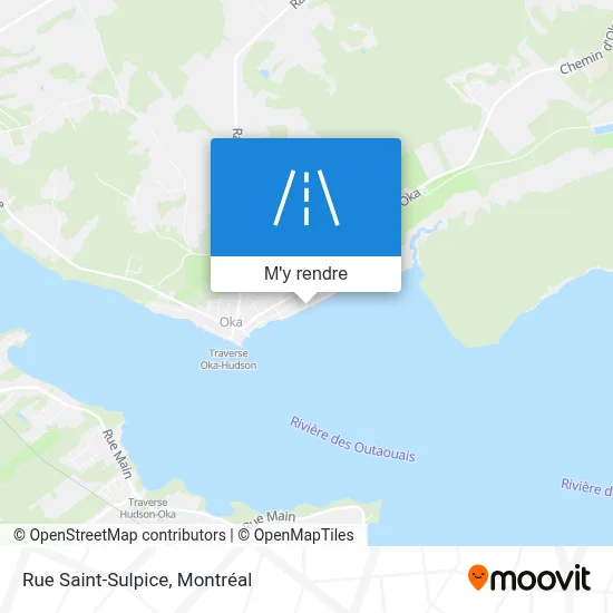 Rue Saint-Sulpice plan