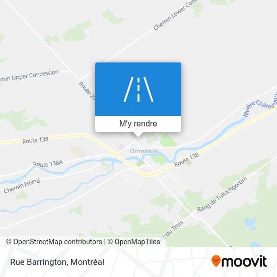 Rue Barrington plan