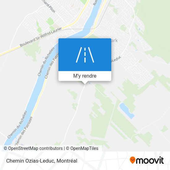Chemin Ozias-Leduc plan