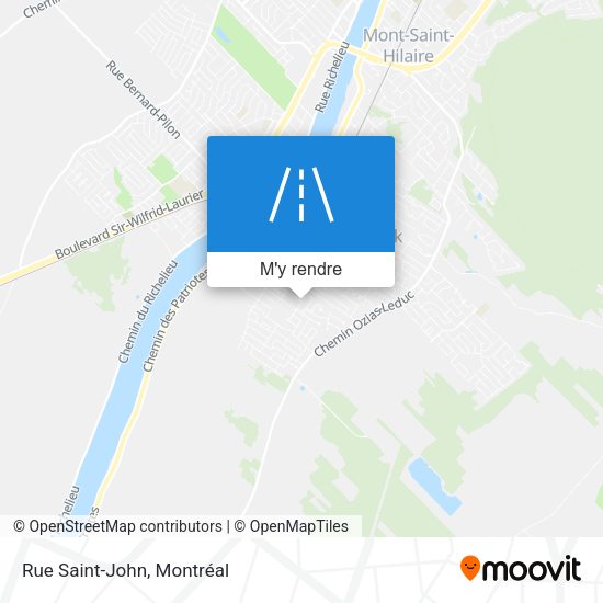 Rue Saint-John plan