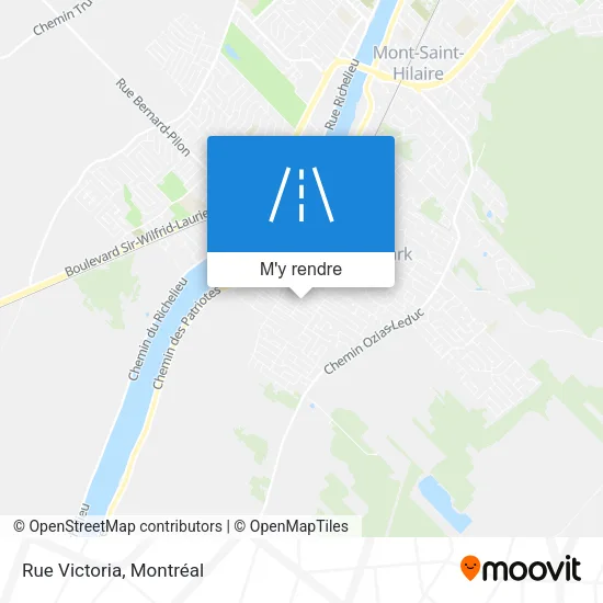 Rue Victoria plan