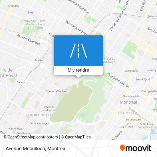 Avenue Mcculloch plan