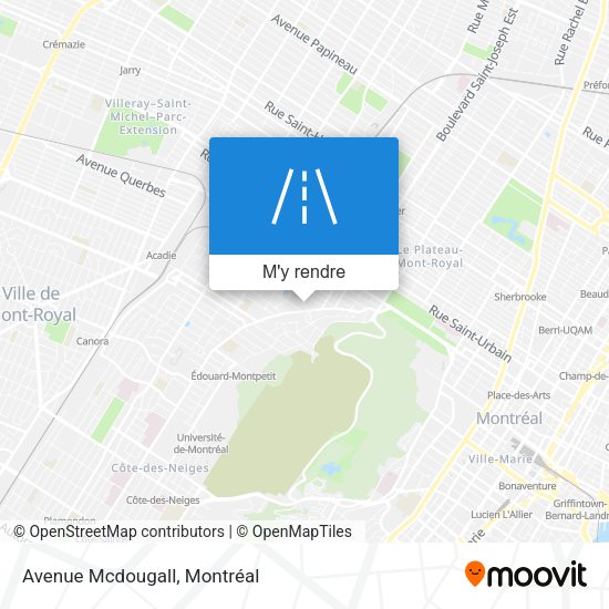 Avenue Mcdougall plan