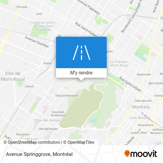 Avenue Springgrove plan
