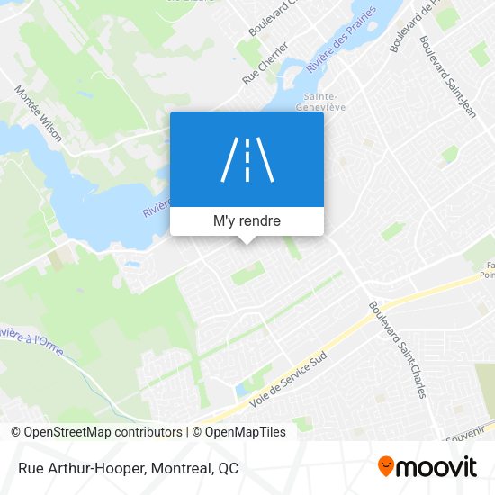 Rue Arthur-Hooper plan