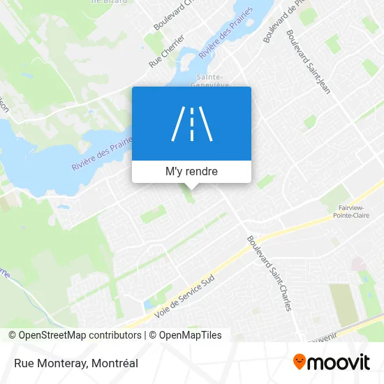 Rue Monteray plan