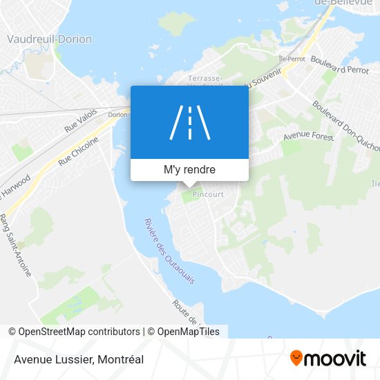 Avenue Lussier plan