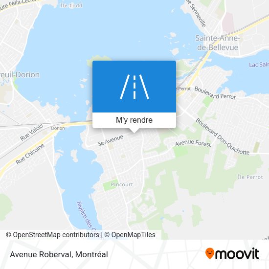 Avenue Roberval plan