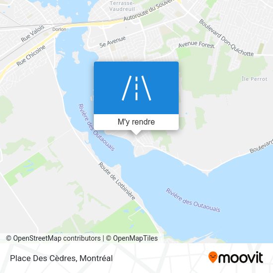 Place Des Cèdres plan