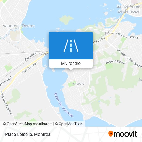 Place Loiselle plan