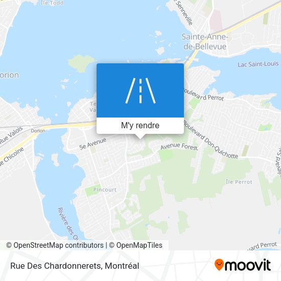 Rue Des Chardonnerets plan