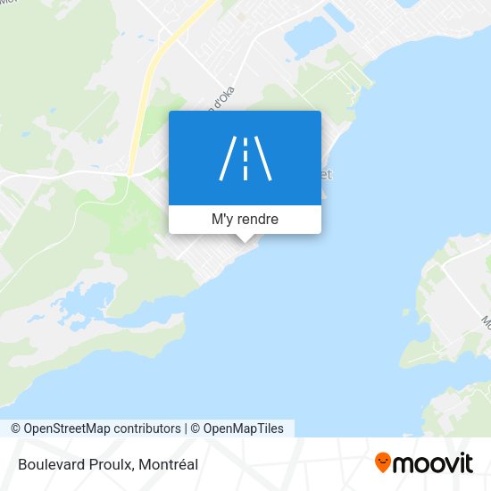 Boulevard Proulx plan