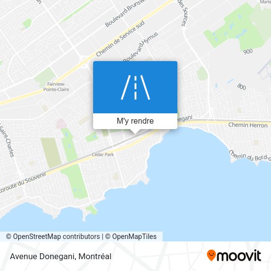 Avenue Donegani plan