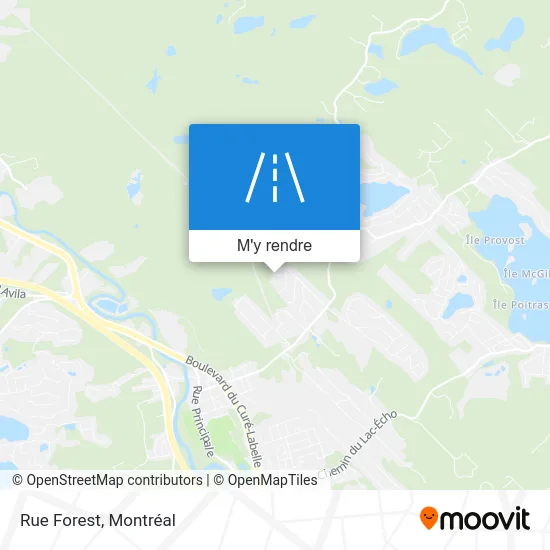 Rue Forest plan