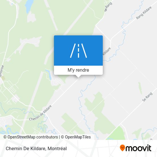 Chemin De Kildare plan